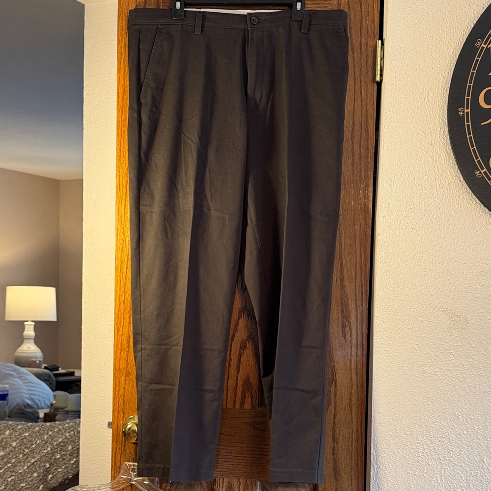 Men's Elegant Dark Brown Chinos